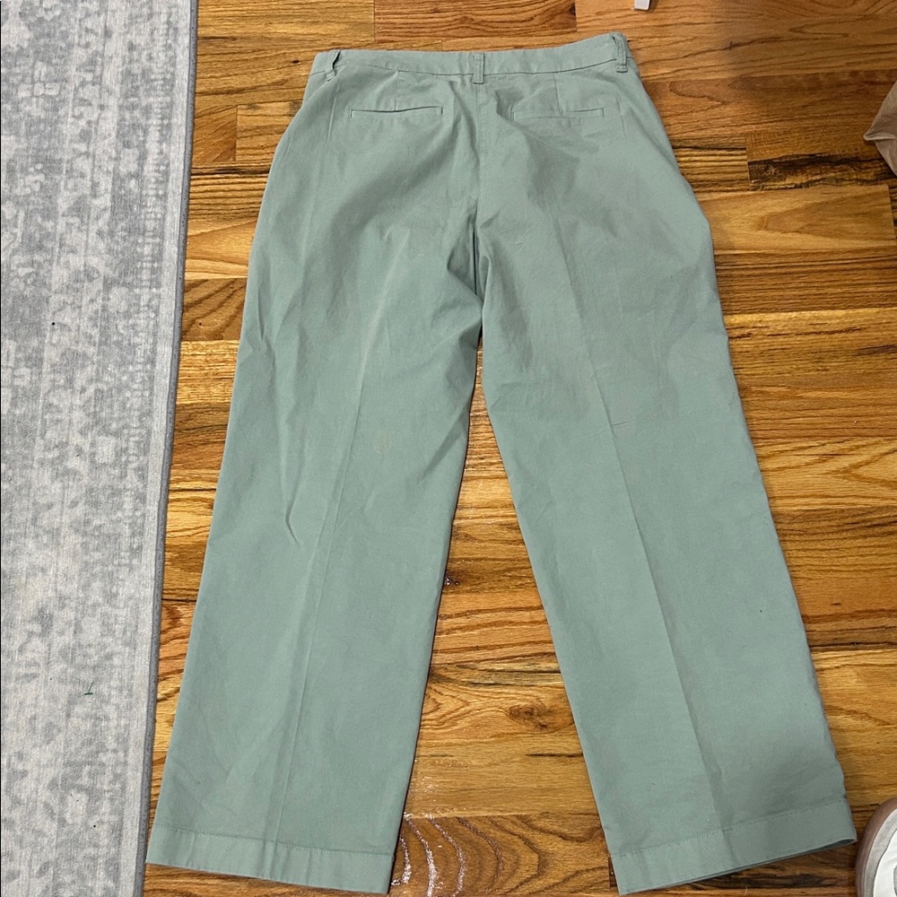 J. Crew Light Sage Green Pants - Picture 4 of 4